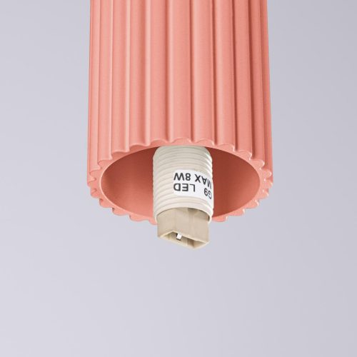 Fürdőszobai lámpa, felületre szerelhető, mennyezeti lámpa, G9, kerek, narancssárga, modern matt, IP44, Halo Sollux