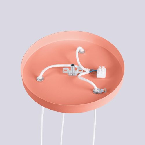 Halo Sollux 3x G9 kerek narancssárga modern matt mennyezeti lámpa