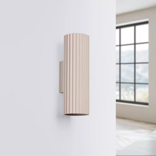 Fali Lámpa 2x GU10 Alumínium Taupe Karbon Deep Space SL.1760 Sollux