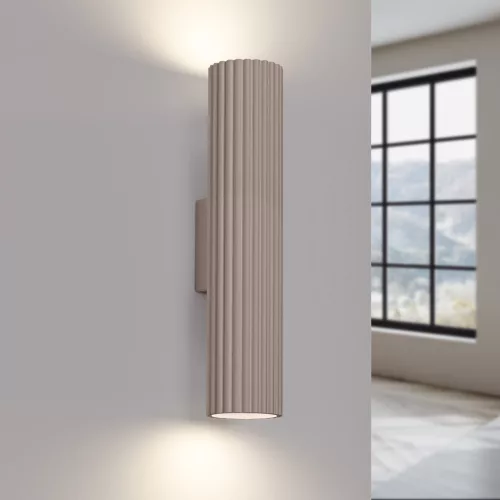 Fali Lámpa 2x GU10 Alumínium Taupe Karbon Deep Space SL.1776 Sollux