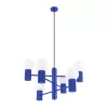 Halo French Sky SL.1835 Sollux 6x G9 alumínium ultramarin kék csillár függeszték