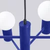 Halo French Sky SL.1835 Sollux 6x G9 alumínium ultramarin kék csillár függeszték
