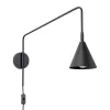 Fali Lámpa E14 Fekete NOX Crimson SL.1697 Sollux