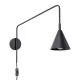 Fali Lámpa E14 Fekete NOX Crimson SL.1697 Sollux
