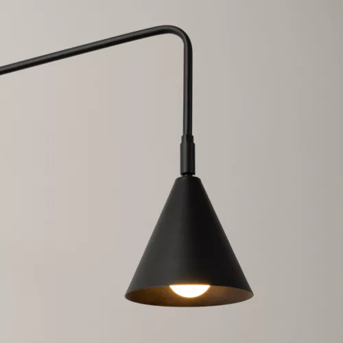 Fali Lámpa E14 Fekete NOX Crimson SL.1697 Sollux