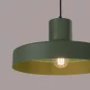 Mennyezeti függőlámpa E27 olívazöld BILO karmazsinvörös SL.1705 Sollux