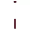 LED függesztett mennyezeti lámpatest GU10 barna minimalista kialakítású hengeres bordázott Deep Space SL.1918 Sollux