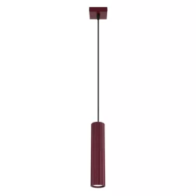   LED függesztett mennyezeti lámpatest GU10 barna minimalista kialakítású hengeres bordázott Deep Space SL.1918 Sollux