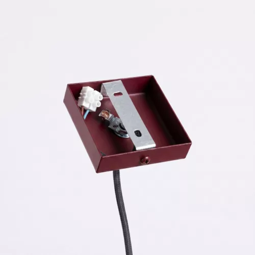 LED függesztett mennyezeti lámpatest GU10 barna minimalista kialakítású hengeres bordázott Deep Space SL.1918 Sollux