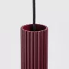 LED függesztett mennyezeti lámpatest GU10 barna minimalista kialakítású hengeres bordázott Deep Space SL.1918 Sollux