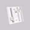 LED fali spotlámpa 2x G9 fehér minimalista kialakítású Vanta Blue Sapphire SL.2009 Sollux