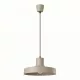 LED függesztett mennyezeti lámpatest E27 Taupe modern Bilo Crimson SL.2051 Sollux