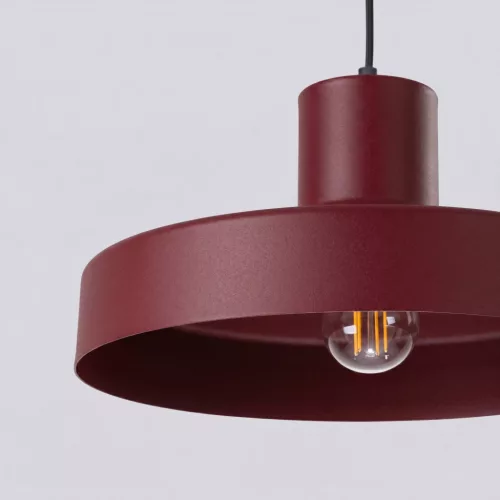 LED függesztett mennyezeti lámpatest E27 barna modern Bilo Crimson SL.2052 Sollux