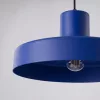LED függesztett mennyezeti lámpatest E27 ultramarinkék modern Bilo Crimson SL.2053 Sollux