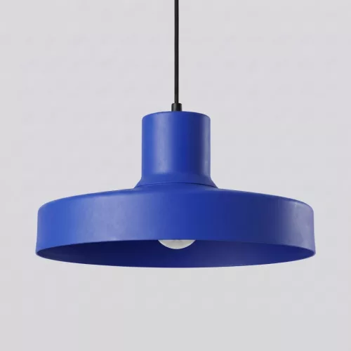 LED függesztett mennyezeti lámpatest E27 ultramarinkék modern Bilo Crimson SL.2053 Sollux