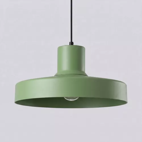 LED függesztett mennyezeti lámpatest E27 zsályazöld modern Bilo Crimson SL.2055 Sollux