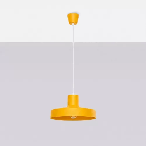 LED függesztett mennyezeti lámpatest E27 sárga modern Bilo Crimson SL.2056 Sollux