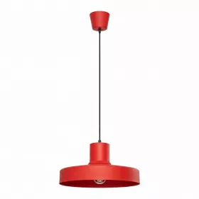   LED függesztett mennyezeti lámpatest E27 piros modern Bilo Crimson SL.2057 Sollux