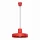 LED függesztett mennyezeti lámpatest E27 piros modern Bilo Crimson SL.2057 Sollux