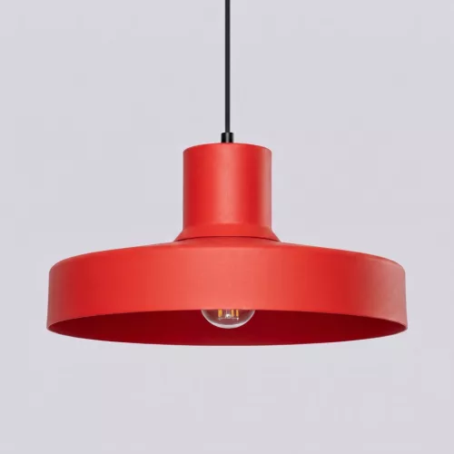 LED függesztett mennyezeti lámpatest E27 piros modern Bilo Crimson SL.2057 Sollux