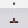 LED függesztett mennyezeti lámpatest E27 barna modern Bilo Crimson SL.2058 Sollux