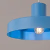 LED függesztett mennyezeti lámpatest E27 világoskék modern Bilo Crimson SL.2059 Sollux