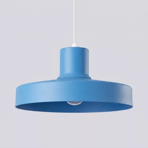 LED függesztett mennyezeti lámpatest E27 világoskék modern Bilo Crimson SL.2059 Sollux