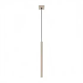   LED függesztett mennyezeti lámpatest G9 Taupe modern hengeres Pastelo Ocean Green SL.2117 Sollux