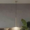 LED függesztett mennyezeti lámpatest G9 Taupe modern hengeres Pastelo Ocean Green SL.2117 Sollux