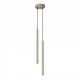 LED függesztett mennyezeti lámpatest 2x G9 Taupe modern hengeres Pastelo Ocean Green SL.2118 Sollux
