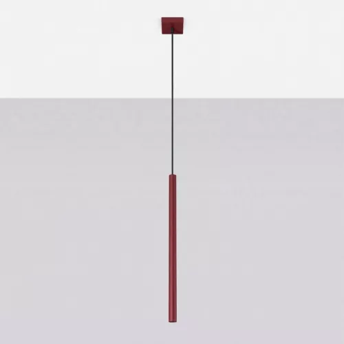 LED függesztett mennyezeti lámpatest G9 barna modern hengeres Pastelo Ocean Green SL.2121 Sollux