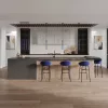 LED függesztett mennyezeti lámpatest 2x G9 ultramarinkék modern hengeres Pastelo Ocean Green SL.2126 Sollux