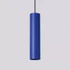 LED függesztett mennyezeti lámpatest 3x G9 ultramarinkék modern hengeres Pastelo Ocean Green SL.2127 Sollux