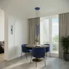 LED fali spotlámpa 2x G9 ultramarinkék modern hengeres Pastelo Ocean Green SL.2128 Sollux