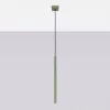 LED függesztett mennyezeti lámpatest G9 zsályazöld modern hengeres Pastelo Ocean Green SL.2133 Sollux