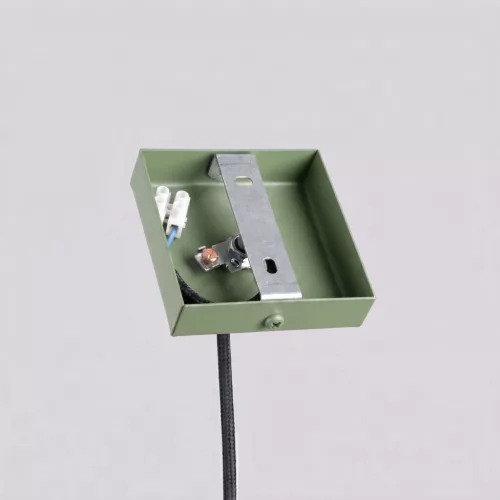 LED függesztett mennyezeti lámpatest G9 zsályazöld modern hengeres Pastelo Ocean Green SL.2133 Sollux