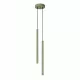 LED függesztett mennyezeti lámpatest 2x G9 zsályazöld modern hengeres Pastelo Ocean Green SL.2134 Sollux