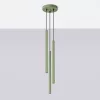 LED függesztett mennyezeti lámpatest 3x G9 zsályazöld modern hengeres Pastelo Ocean Green SL.2135 Sollux