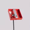 LED függesztett mennyezeti lámpatest G9 piros modern hengeres Pastelo Ocean Green SL.2141 Sollux