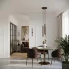 LED fali spotlámpa 2x G9 barna modern hengeres Pastelo Ocean Green SL.2148 Sollux