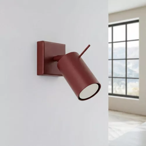 LED fali spotlámpa GU10 barna modern hengeres Ring Bittersweet Shimmer SL.2159 Sollux