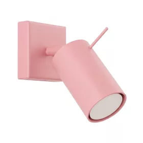   LED fali spotlámpa GU10 rózsaszín modern hengeres Ring Bittersweet Shimmer SL.2171 Sollux