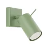 LED fali spotlámpa GU10 zsályazöld modern hengeres Ring Bittersweet Shimmer SL.2177 Sollux