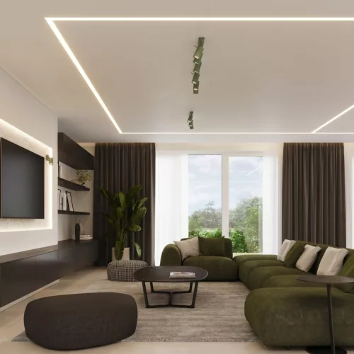 LED fali spotlámpa GU10 zsályazöld modern hengeres Ring Bittersweet Shimmer SL.2177 Sollux