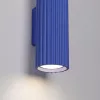 LED fali spotlámpa 2x GU10 ultramarinkék minimalista kialakítású hengeres bordázott Deep Space SL.2316 Sollux
