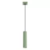 LED függesztett mennyezeti lámpatest GU10 zsályazöld minimalista kialakítású hengeres bordázott Deep Space SL.2333 Sollux