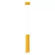 LED függesztett mennyezeti lámpatest GU10 sárga minimalista kialakítású hengeres bordázott Deep Space SL.2334 Sollux
