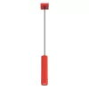 LED függesztett mennyezeti lámpatest GU10 piros minimalista kialakítású hengeres bordázott Deep Space SL.2335 Sollux