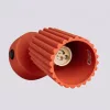 LED fali spotlámpa GU10 piros minimalista kialakítású hengeres bordázott Deep Space SL.2363 Sollux