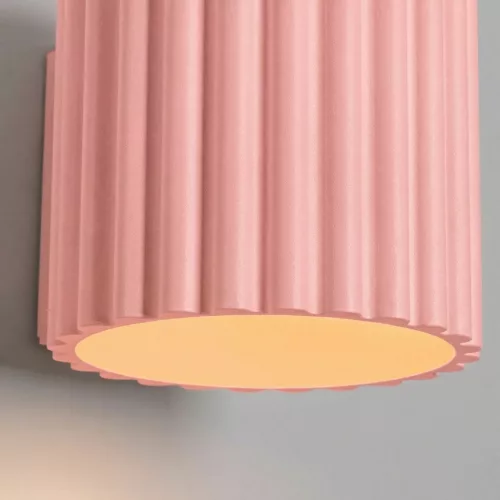 LED fali spotlámpa G9 rózsaszín minimalista kialakítású hengeres Aura Deep Space SL.2405 Sollux
